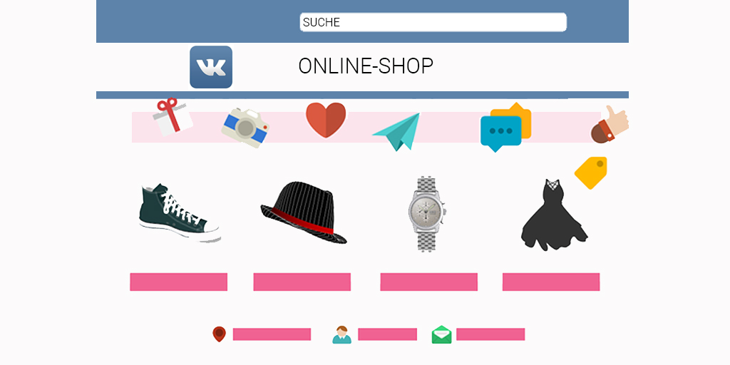 Online-Shop auf vKontakte.ru